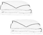 vidaXL Winter-Daunendecke 2 Stk. 135x200 cm
