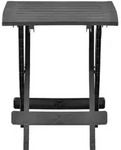 vidaXL Gartentisch Klappbar Anthrazit 45x43x50 cm Kunststoff