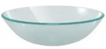 vidaXL Waschbecken Hartglas 42 cm Mattiert