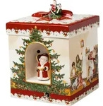 Villeroy & Boch Christmas Toys Geschenkpaket gro&szlig; eckig: Kinder 17x17x21,5cm
