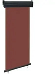 vidaXL Balkon-Seitenmarkise 85x250 cm Braun
