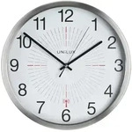 UNILUX Wanduhr OUTDOOR Funk &Oslash;35,5 cm metallgrau
