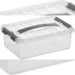 helit Aufbewahrungsbox 4L - transparent