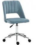Vinsetto - B&uuml;rostuhl - 49B x 60T x 79-91H cm - blau
