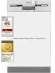 Exquisit Geschirrsp&uuml;ler EGSP2109-EB-030E inox | Sp&uuml;lmaschine 45 cm | Ma&szlig;gedecke: 9