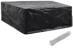 vidaXL Gartenm&ouml;bel-Abdeckung 10 &Ouml;sen 260x260x90 cm