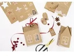 folia Adventskalender-Set Hygge Dorf 49-teilig