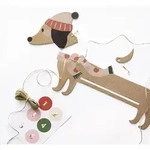 folia Adventskalender-Set Sausage Dog 54-teilig