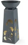 Hoberg LED Pflanzs&auml;ule in Beton-Optik - 23 x 23 x 70 cm