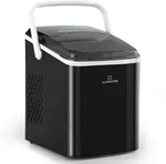 Klarstein Arctic Porter Eisw&uuml;rfelmaschine Bullet-Eis 12kg/24h Edelstahl Schwarz