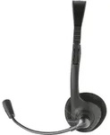 Trust PC Headset mit Mikrofon, 3.5mm, leicht, Schwarz