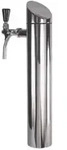 Schanks&auml;ule / Zapfs&auml;ule Modell Tower, poliert, 1-leitig