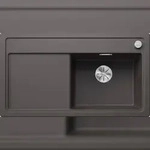 BLANCO GmbH + Co KG BLANCO ZENAR 5 S Sp&uuml;le felsgrau, Einbau von oben, ab 50 cm, ohne