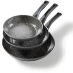 STONELINE&reg; CERAMIC Pfannen-Set, 3-tlg., 20/24/28 cm, Induktion und backofengeeignet