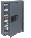 HMF Schl&uuml;sseltresor mit Zahlencode, Schl&uuml;sselsafe mit Elektronikschloss, 108 Haken,