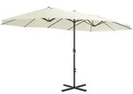 vidaXL Sonnenschirm f&uuml;r den Au&szlig;enbereich und Aluminiumstange 460 x 270 cm,