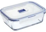 Luminarc ARCOROC Pure Box Active rechteckig 122cl mit Deckel * 6er