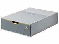 DURABLE Schubladenbox VARICOLOR 1 SAFE 760127 Schloss 1Fach gr/fb