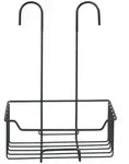 WENKO Thermostat-Dusch-Caddy Mod. Milo Schwarz matt Edelstahl
