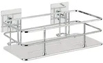 WENKO Turbo-Loc&reg; Edelstahl Wandablage Quadro
