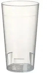 Starpak 10 Mehrweg-Trinkbecher 0,3 l &Oslash; 7 cm &middot; 13 cm transluzent unzerbrechlich