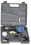 Scheppach Umschaltbare Druckluft-Bohrmaschine mit Werkzeuge-Set 3/8"