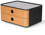HAN 1120-83 SMART-BOX ALLISON Schubladenbox - stapelbar, 2 Laden, dark grey/caramel