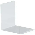 Maul 35133 05 Acryl Buchst&uuml;tze - 80 x 100 x 100 mm, glasklar, 2er Pack