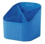 Schreibtischk&ouml;cher Re-LOOP, 4 F&auml;cher blau
