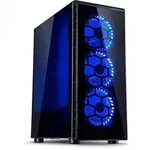 Inter-Tech Geh CXC2 Gaming 3x120mm L&uuml;fter Argus L-12025 blau Geh&auml;use ATX