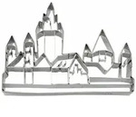 St&auml;dter Pr&auml;ge-Ausstecher Mainzer Dom, Ausstechform, Pl&auml;tzchenform, Keks,