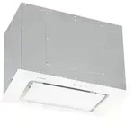 Klarstein Hektor Dunstabzugshaube Einbau 52cm Abluft: 467 m3/h LED Touch Glas Wei&szlig;