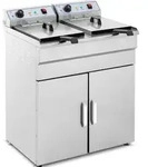Royal Catering Elektro-Doppel-Fritteuse - 2 x 16 l - 12 000 W - 400 V -...