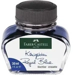 Tintenglas K&ouml;nigsblau l&ouml;schbar 30 ml Faber-Castell