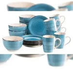M&Auml;SER Fr&uuml;hst&uuml;ckset 18-tlg. DUNKELBLAU, 931601