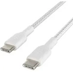 Belkin CAB004BT1MWH USB Kabel 1 m USB C Wei&szlig;