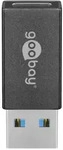 Goobay 45400 USB 3.0 (Typ A) Superspeed Adapter auf USB-C - Plug and Play