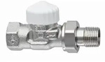 Heimeier V-Exact II Durchgang 3/8 Zoll Thermostat-Ventilunterteil 3712-01.000
