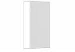 Hecht Fliegengitter T&uuml;r Rollo Rollobausatz smart 125x220 weiss 100920101-VH
