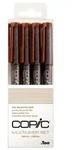 Marker Copic Multiliner sepia 4 St&uuml;ck sortiert