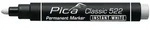 Permanentmarker INSTAND-WHITE wasserf. 1-2mm Classic Perman.Marker522/52
