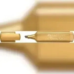 Textmarker 46 Metallic, gold, Strichst&auml;rke: 1 und 5 mm.