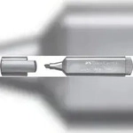 FABER-CASTELL Textmarker 46 Metallic, silber, Strichst&auml;rke: 1 und 5 mm.