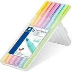 STAEDTLER 362 C, 6 St&uuml;ck(e), Limette, Minze, Pfirsich, Pink, Violett, Gelb,