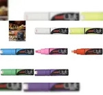 uni-ball Faber Castell Marker UNI CHALK PWE-8K 8 mm hellblau