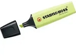 STABILO Textmarker Boss Original Pastel Prise von Limette Packung mit 10 St&uuml;ck
