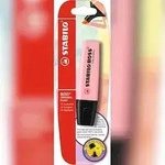 Textmarker - STABILO BOSS ORIGINAL Pastel - Einzelstift - rosiges Rouge