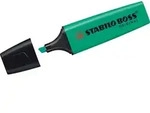 STABILO Textmarker boss original t&uuml;rkis Packung mit 10 St&uuml;ck