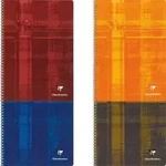 Clairefontaine Matris Notizbuch DIN A4 Kariert Spiralbindung Laminierter Karton