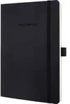 Sigel Notizbuch Conceptum CO320 135x210mm Softcover 194S. kar. sw